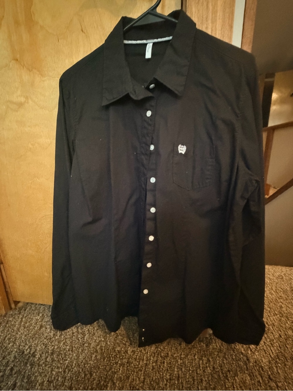 Women’s Cinch Western Shirt, Black, XXL